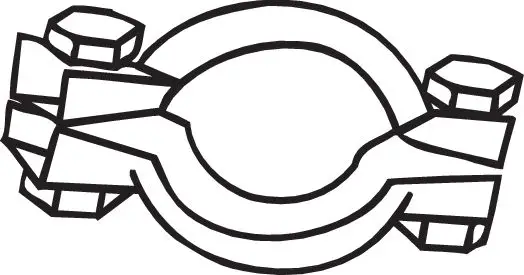 Mega-Angebot BOSAL 254-952 - Klemmstück, Abgasanlage
