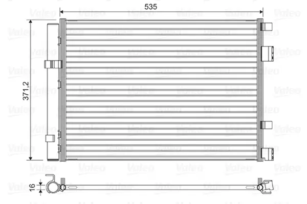 VALEO 822610 - Kondensator, Klimaanlage Expressversand