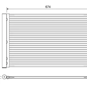 Top-Angebot VALEO 822662 - Kondensator, Klimaanlage