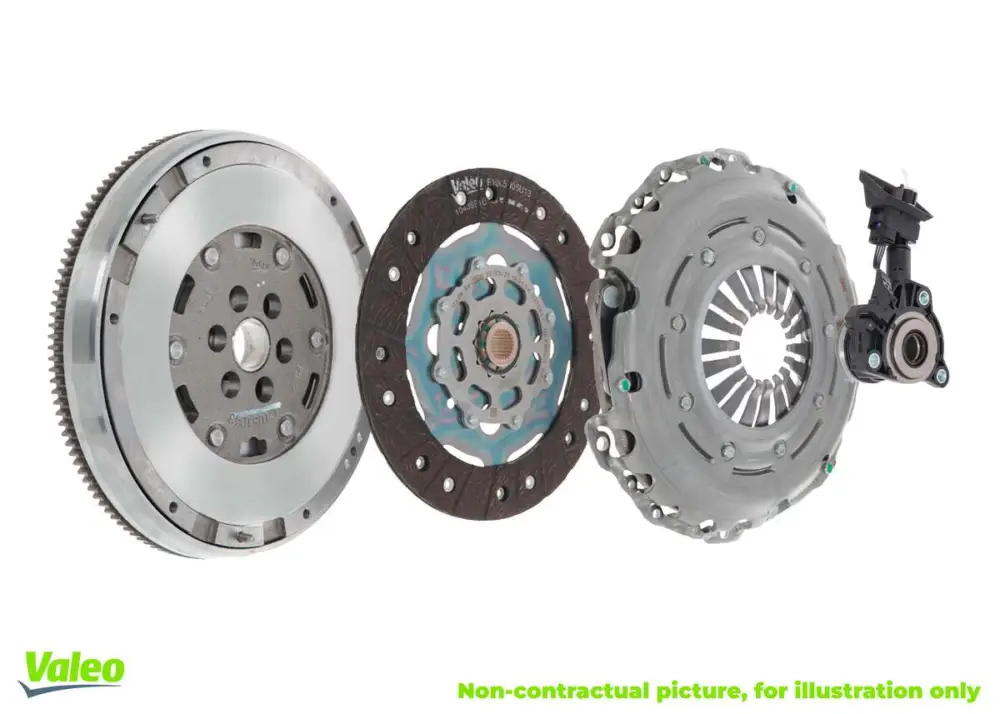VALEO 837497 - Kupplungssatz - FULLPACK DMF (CSC) with High Efficiency Clutch Billig