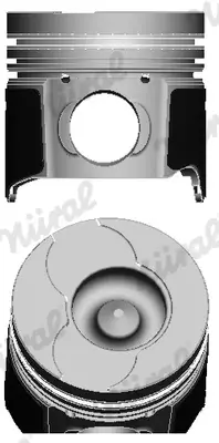 Top-Preis NÜRAL 87-101500-00 - Kolben