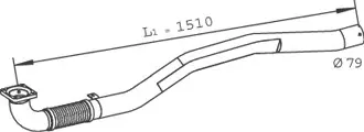 Wochenendangebot DINEX 29240 - Abgasrohr