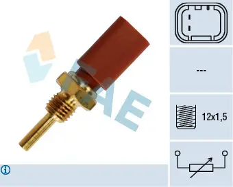 Preisknaller FAE 33710 - Sensor, Kühlmitteltemperatur