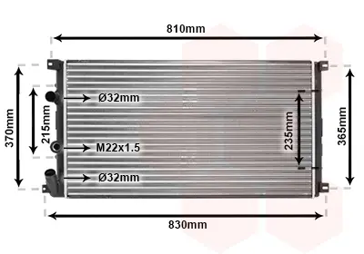 VAN WEZEL 43002276 - Kühler, Motorkühlung Online Kaufen