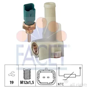 FACET 7.3233K - Sensor, Kühlmitteltemperatur Begrenztes Angebot