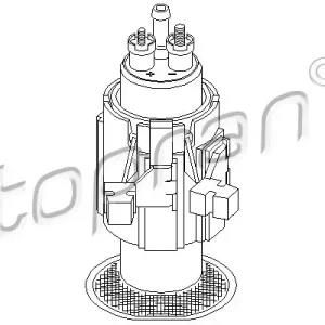 Geprüft TOPRAN 500 817 - Kraftstoffpumpe