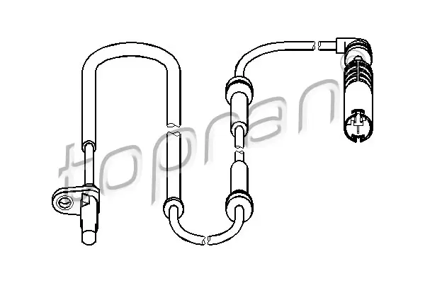 Preis Gesenkt TOPRAN 501 080 - Sensor, Raddrehzahl