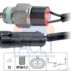FACET 7.6239 - Schalter, Rückfahrleuchte Schnäppchen