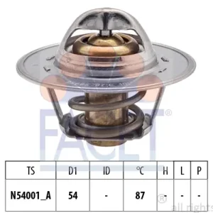 Preis Gesenkt FACET 7.8268S - Thermostat, Kühlmittel