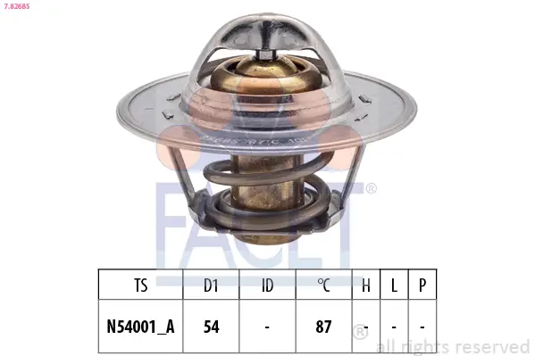Preis Gesenkt FACET 7.8268S - Thermostat, Kühlmittel