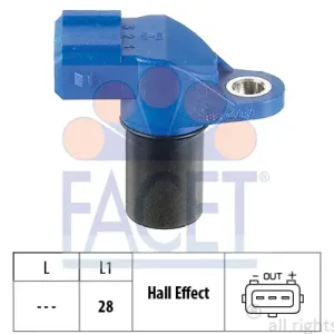 FACET 9.0105 - Sensor, Motordrehzahl Neue Kollektion