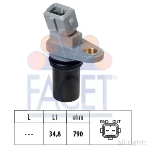 Echt FACET 9.0641 - Sensor, Motordrehzahl