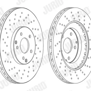 JURID 562354JC-1 - Bremsscheibe Echt