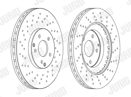 JURID 562354JC-1 - Bremsscheibe Echt