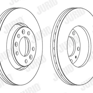 JURID 562839JC - Bremsscheibe Online Kaufen