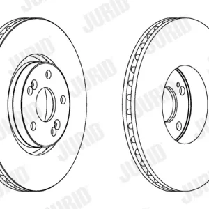 Knallerangebot JURID 563025JC-1 - Bremsscheibe