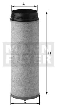 Must-Have MANN-FILTER CF 1750 - Sekundärluftfilter - ENTARON XD