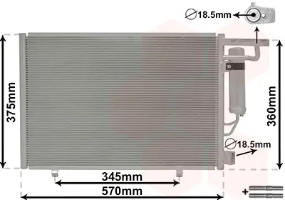 VAN WEZEL 18015707 - Kondensator, Klimaanlage - *** IR PLUS *** Must-Have