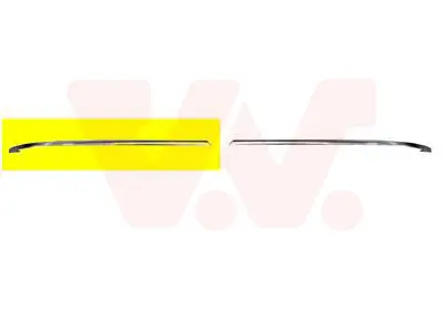 VAN WEZEL 0317582 - Zier-/Schutzleiste, Stoßfänger - ** Equipart ** Garantierte Lieferung