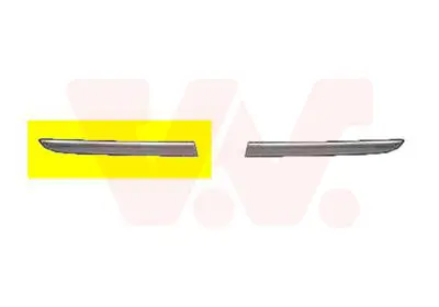 VAN WEZEL 0627582 - Zier-/Schutzleiste, Stoßfänger - ** Equipart ** Top-Angebot