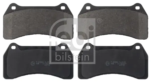 FEBI BILSTEIN 116091 - Bremsbelagsatz, Scheibenbremse Günstig