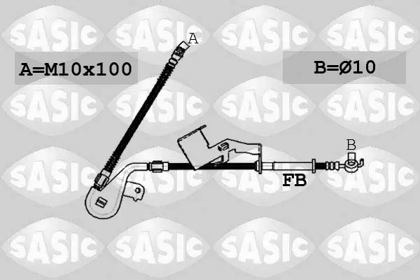 SASIC 6600030 - Bremsschlauch Neue Kollektion
