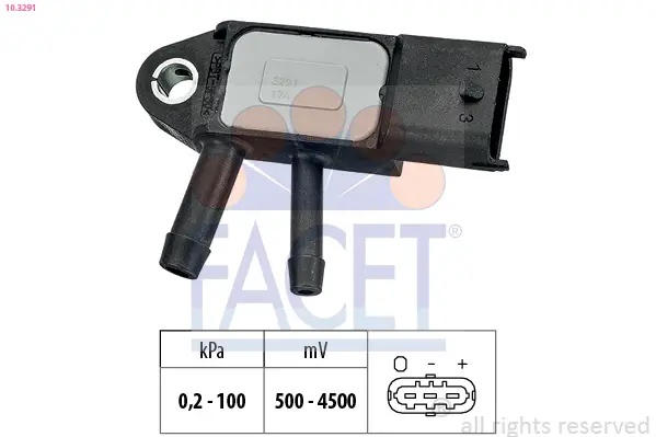 Neu Im Sortiment FACET 10.3291 - Luftdrucksensor, Höhenanpassung