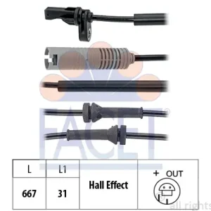 FACET 21.0076 - Sensor, Raddrehzahl Sofort Bestellen