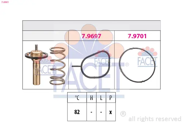 FACET 7.8961 - Thermostat, Kühlmittel Online Kaufen