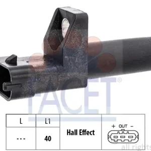 FACET 9.0755 - Sensor, Motordrehzahl Meistverkauft