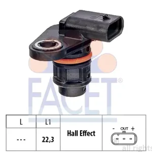 Sichere Zahlung FACET 9.0856 - Sensor, Nockenwellenposition
