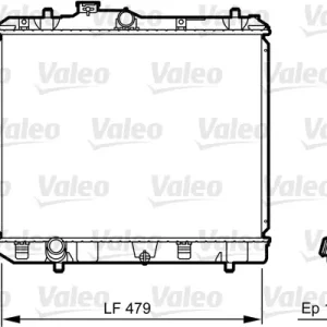 Aktuell VALEO 735383 - Kühler, Motorkühlung