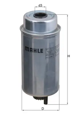 Top-Angebot MAHLE KC 227 - Kraftstofffilter