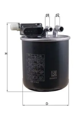 Ausverkauf MAHLE KL 948 - Kraftstofffilter
