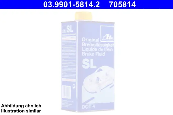 ATE 03.9901-5814.2 - Bremsflüssigkeit - SL DOT 4 Preisreduziert