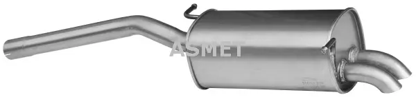 ASMET 03.101 - Endschalldämpfer Billig