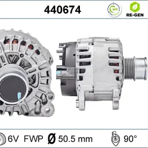Geprüft VALEO 440674 - Generator - VALEO RE-GEN REMANUFACTURED