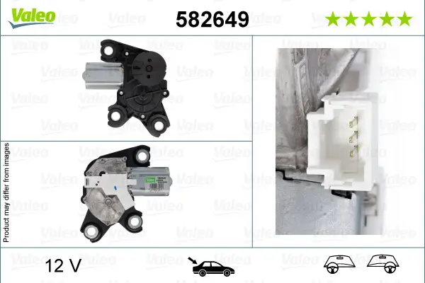 Echt VALEO 582649 - Wischermotor - ORIGINAL PART