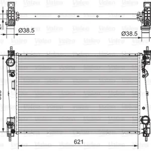 Saisonangebot VALEO 701655 - Kühler, Motorkühlung
