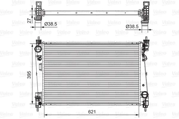 Saisonangebot VALEO 701655 - Kühler, Motorkühlung
