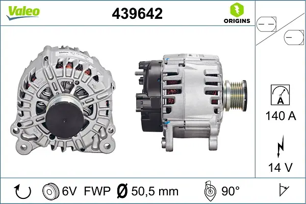 Bestseller VALEO 439642 - Generator - VALEO ORIGINS NEW OE TECHNOLOGY