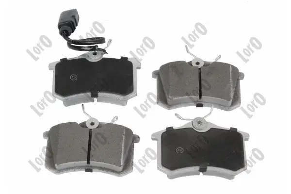 Neue Kollektion ABAKUS 231-02-012 - Bremsbelagsatz, Scheibenbremse