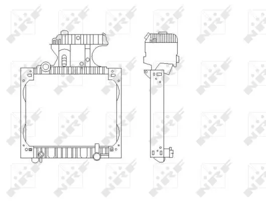 Expressversand NRF 50589 - Kühler, Motorkühlung