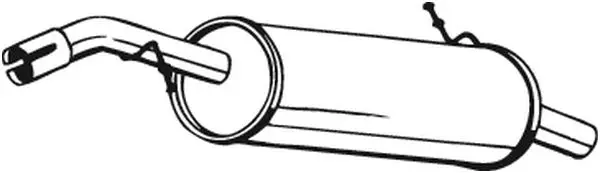 BOSAL 135-137 - Endschalldämpfer Markenware