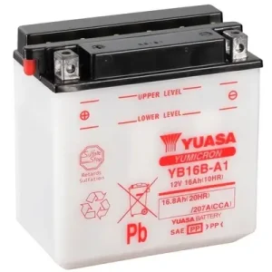 Bestpreis YUASA YB16B-A1 - Starterbatterie - YuMicron 17Ah 207 A 12 V