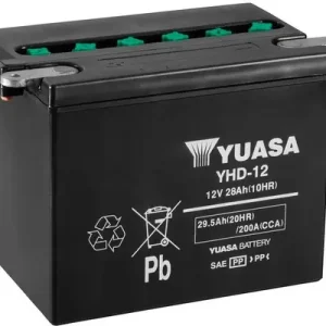 YUASA YHD-12 - Starterbatterie - Conventional 12 Volt 30Ah 200 A 12 V Begrenztes Angebot