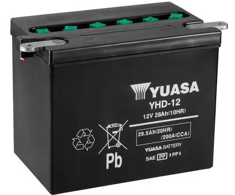 YUASA YHD-12 - Starterbatterie - Conventional 12 Volt 30Ah 200 A 12 V Begrenztes Angebot