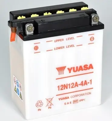 YUASA 12N12A-4A-1 - Starterbatterie - Conventional 12 Volt 13Ah 120 A 12 V Top-Seller