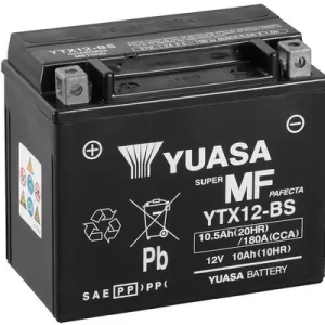 Günstig YUASA YTX12-BS - Starterbatterie - Maintenance Free 11Ah 180 A 12 V