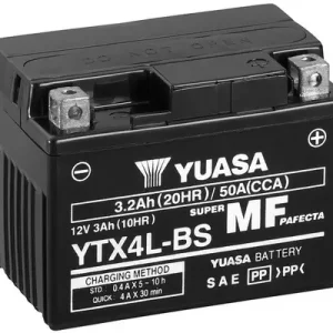 Highlight YUASA YTX4L-BS - Starterbatterie - Maintenance Free 3Ah 50 A 12 V